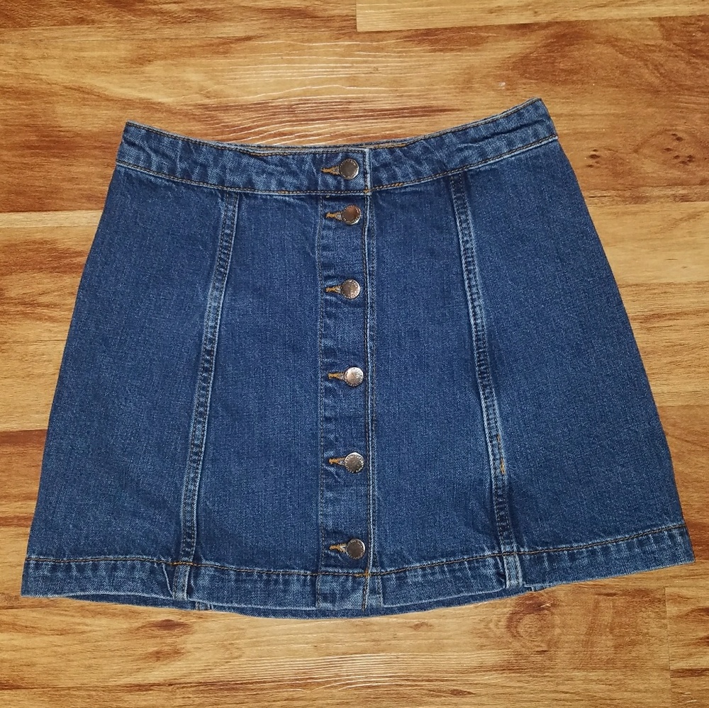 Top Shop jean skirt